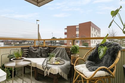 Balkong eller utsiktsbild