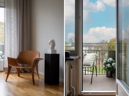 Balkong eller utsiktsbild