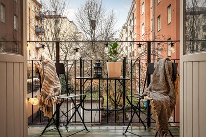 Balkong eller utsiktsbild