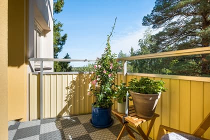 Balkong eller utsiktsbild