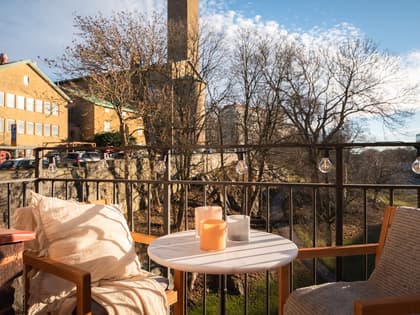 Balkong eller utsiktsbild