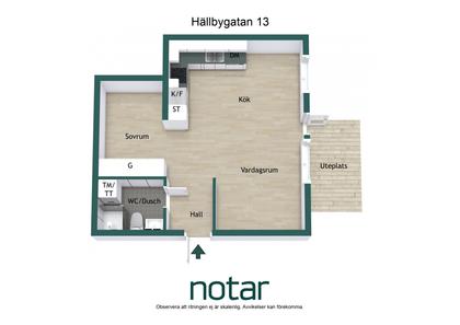 Hällbygatan 13, Luthagen