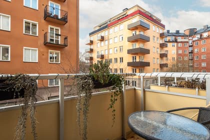 Balkong eller utsiktsbild