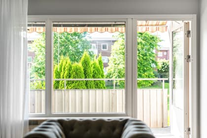 Balkong eller utsiktsbild