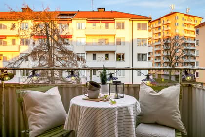 Balkong eller utsiktsbild