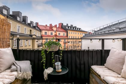 Balkong eller utsiktsbild