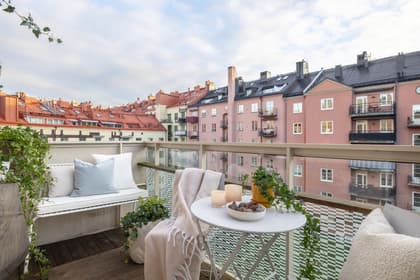 Balkong eller utsiktsbild