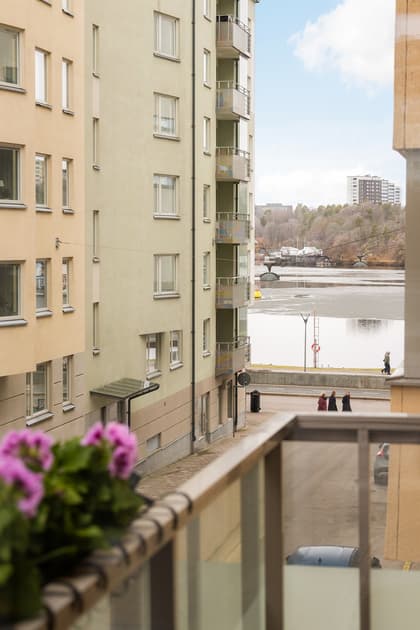 Balkong eller utsiktsbild