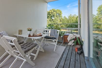 Balkong eller utsiktsbild