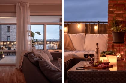 Balkong eller utsiktsbild