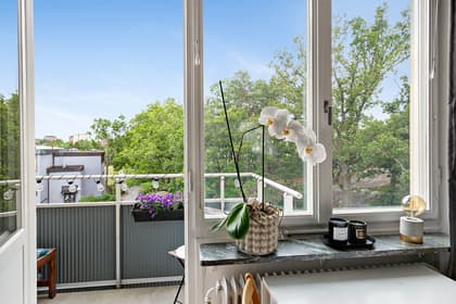 Balkong eller utsiktsbild