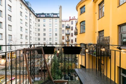 Balkong eller utsiktsbild