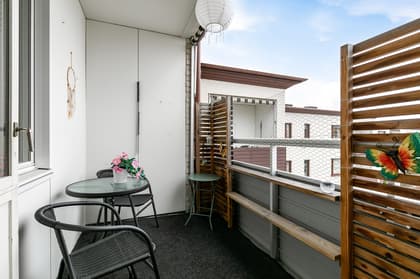 Balkong eller utsiktsbild