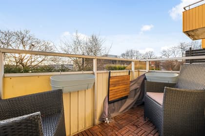 Balkong eller utsiktsbild