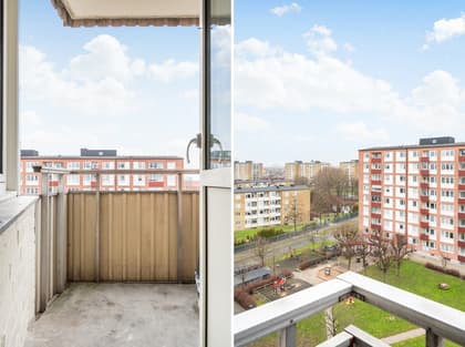 Balkong eller utsiktsbild