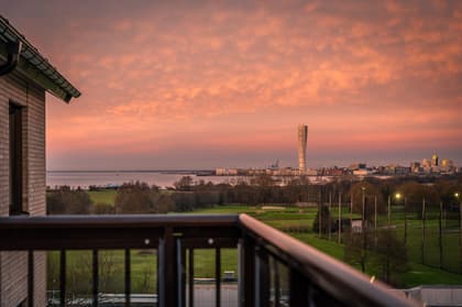 Balkong eller utsiktsbild