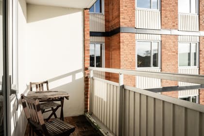 Balkong eller utsiktsbild