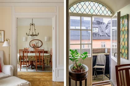 Balkong eller utsiktsbild