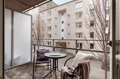 Balkong eller utsiktsbild