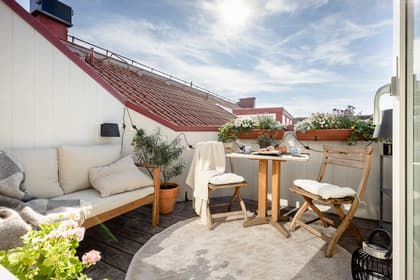 Balkong eller utsiktsbild