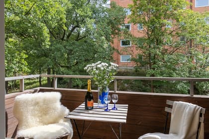 Balkong eller utsiktsbild