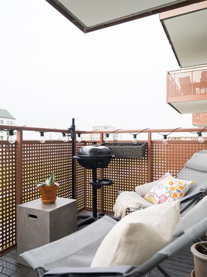 Balkong eller utsiktsbild