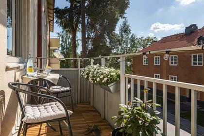 Balkong eller utsiktsbild