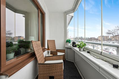 Balkong eller utsiktsbild