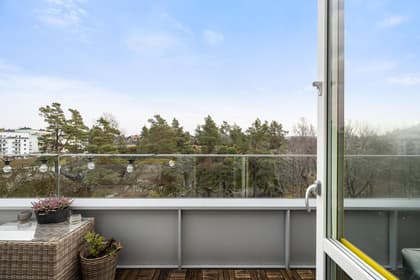 Balkong eller utsiktsbild