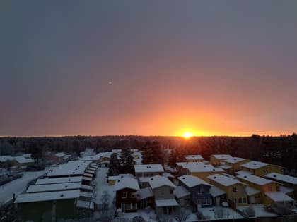 Balkong eller utsiktsbild