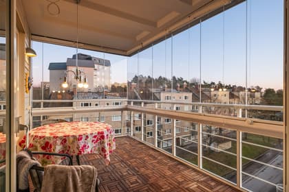 Balkong eller utsiktsbild