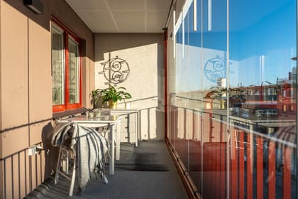 Balkong eller utsiktsbild