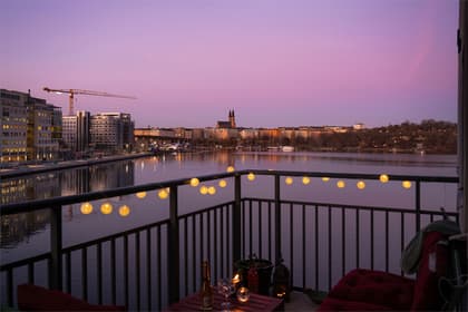 Balkong eller utsiktsbild