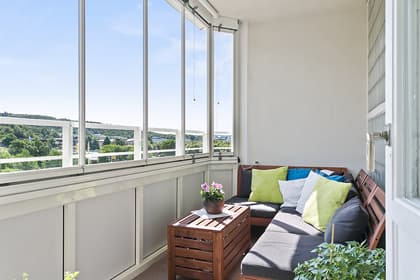 Balkong eller utsiktsbild