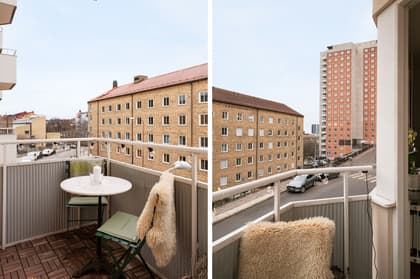 Balkong eller utsiktsbild