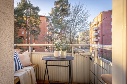 Balkong eller utsiktsbild