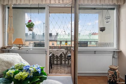 Balkong eller utsiktsbild