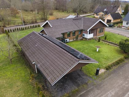 Illustrerad karta över fastigheten eller området