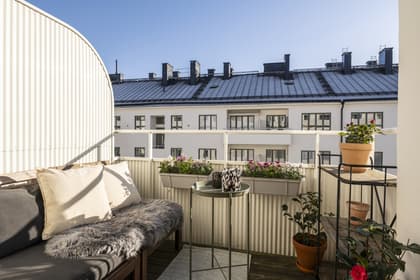 Balkong eller utsiktsbild