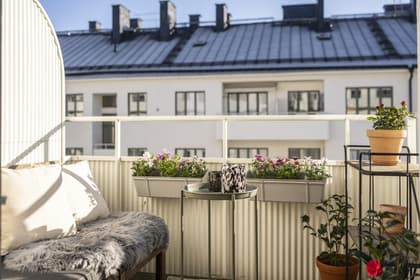 Balkong eller utsiktsbild