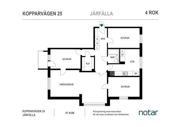 Kopparvägen 25, Järfälla