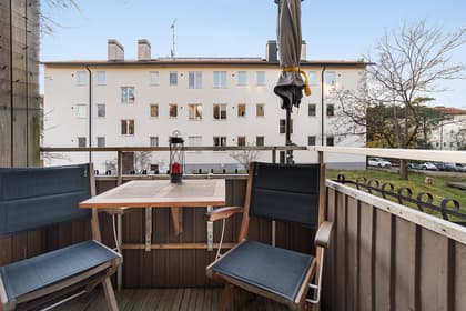 Balkong eller utsiktsbild