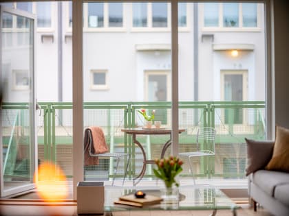 Balkong eller utsiktsbild