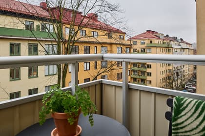 Balkong eller utsiktsbild