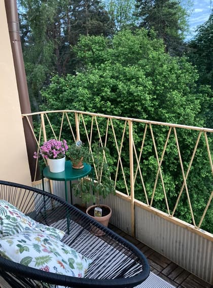 Balkong eller utsiktsbild