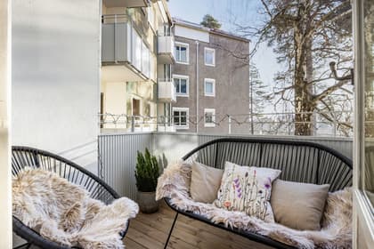 Balkong eller utsiktsbild