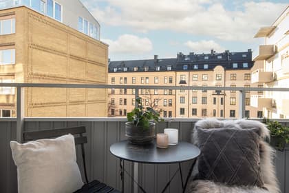 Balkong eller utsiktsbild