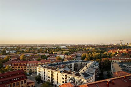 Balkong eller utsiktsbild