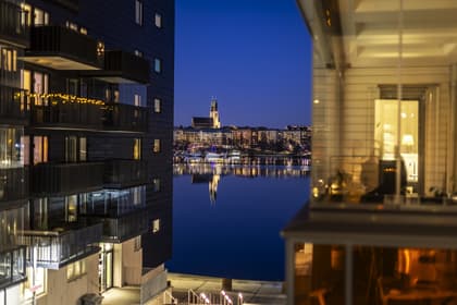 Balkong eller utsiktsbild