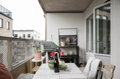 Balkong eller utsiktsbild